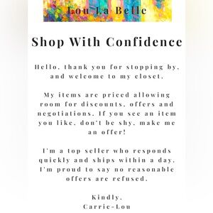 Shopping With Confidence